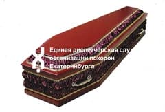 Гроб комбинированный шестигранник